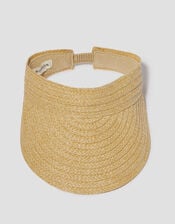 Aerin Straw Sun Visor, , large