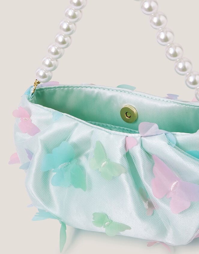 Ombre Butterfly Mini Pouch Bag, , large