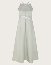 Strappy Sequin High-Low Prom Dress, Green (SAGE), large