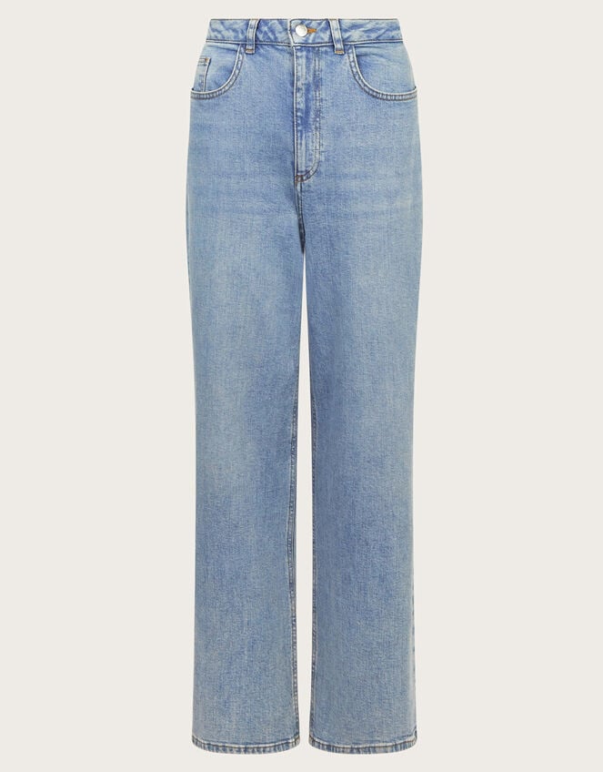 Ruby Wide Leg Jeans, Blue (PALE BLUE), large