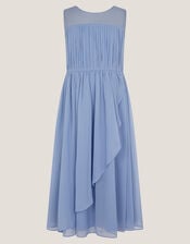 Imogen Sleeveless Chiffon Party Dress, Blue (PALE BLUE), large