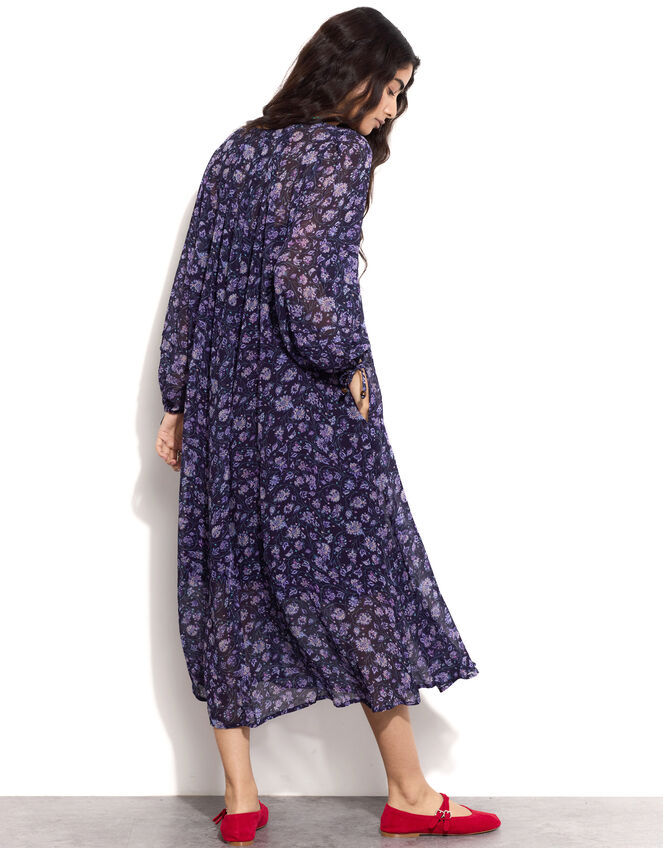 East Elynee Floral Maxi Dress, Purple (PURPLE), large