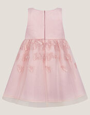 Baby Mapel Butterfly Tulle Dress, Pink (PINK), large