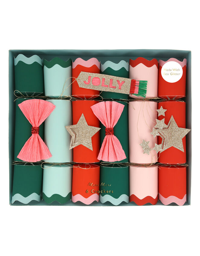 6-Pack Meri Meri Jolly Christmas Crackers, , large