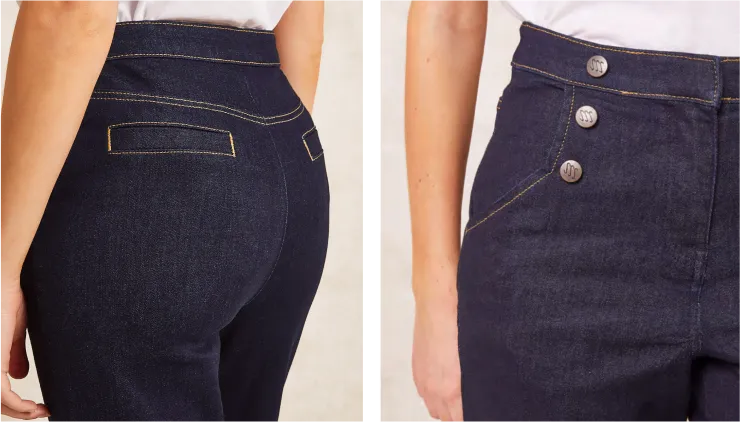 Rosa boot cut waist fit